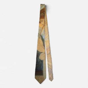 Cravate Un ange jouant du flageolet par Burne Jones