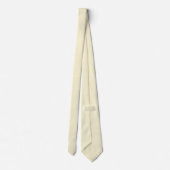 Cravate un arrière - plan jaune et blanc aux petits cercle (Dos)