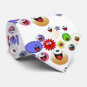 Cravate Un bon nombre de sourires (Roulé)