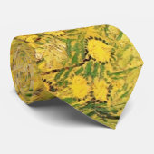 Cravate Un champ de fleurs jaunes par Vincent van Gogh (Roulé)