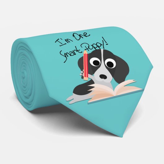 Cravate Un Chiot intelligent (Roulé)