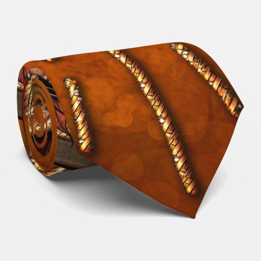 Cravate Un crâne (Roulé)