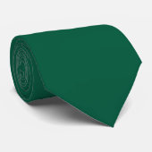 Cravate Un fond texturé vert foncé uni (Roulé)