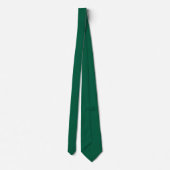Cravate Un fond texturé vert foncé uni (Dos)