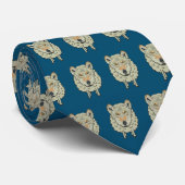 Cravate Un loup dans les vêtements des moutons (Roulé)