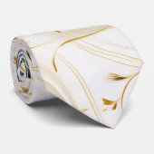 Cravate Un Mariage Floral Series Design 1 (Roulé)