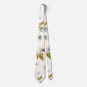 Cravate Un Mariage Floral Series Design 3 (Devant)