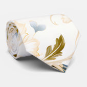 Cravate Un Mariage Floral Series Design 3 (Roulé)