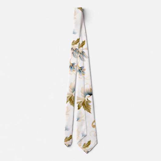 Cravate Un Mariage Floral Series Design 3 (Dos)