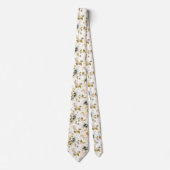 Cravate Un Mariage Floral Series Design 3 (Devant)