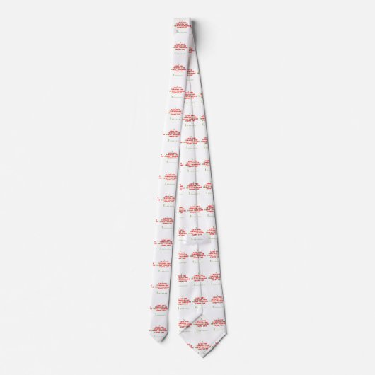 Cravate Un message amusant caché (Dos)