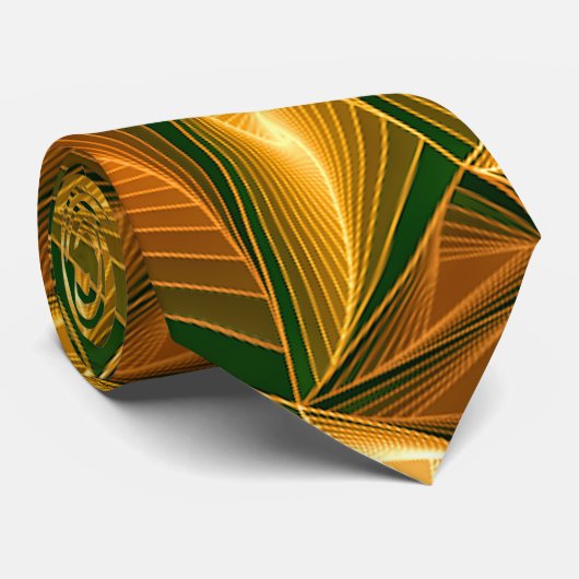 Cravate Un motif triangle voronoi pour les mathématiciens (Roulé)