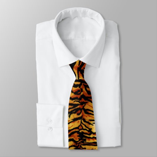 Cravate Un tigre par la queue (Attaché)