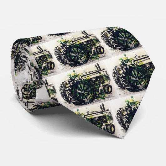 Cravate Un tracteur ! (Roulé)