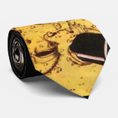 Cravate Un voyage à l'affiche de film de lune (Roulé)