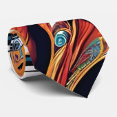 Cravate Une belle femme cow-boy (Roulé)