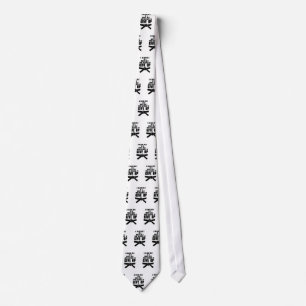 Cravate Une ceinture noire est un karaté blanc le