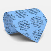 Cravate une insulte drôle de conversation (Roulé)