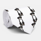 Cravate Une plus grande bande dessinée suisse de chien de (Roulé)