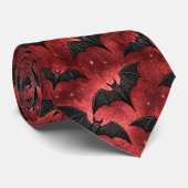 Cravate Une série de design vampirique 12 (Roulé)