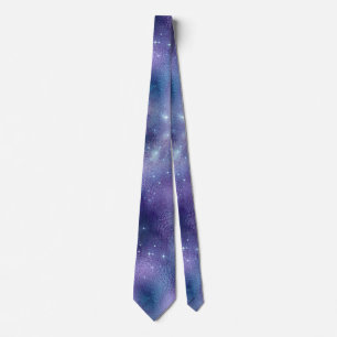 Cravate Une série Galaxy chatoyante Design 2