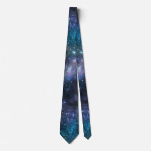 Cravate Une série Galaxy chatoyante Design 3
