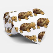 Cravate Une tortue mignonne et amicale (Roulé)