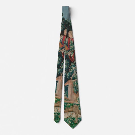 Cravate Unicorn Hunt Medieval Art - Unicorn Is Found (Dos)