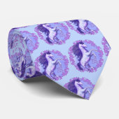 Cravate Unicorne dansante (Roulé)