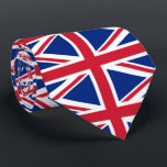 Cravate Union Jack - Royaume-Uni - drapeau britannique<br><div class="desc">Drapeau britannique / Royaume-Uni</div>