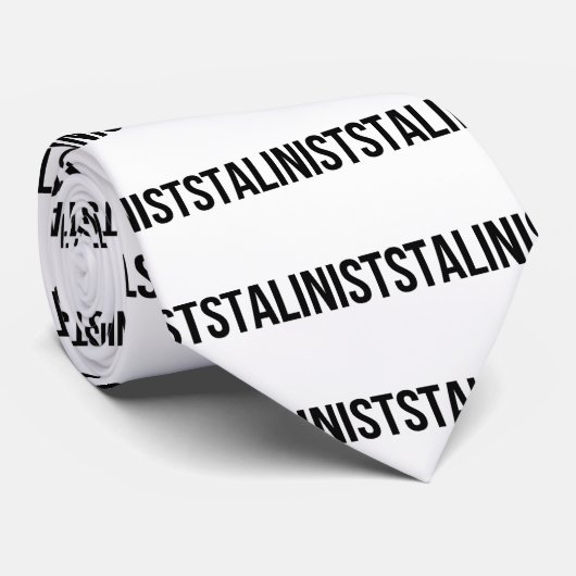 Cravate Union Soviétique staliniste URSS CCCP de Josef (Roulé)