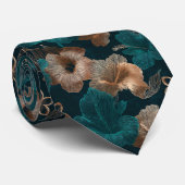 Cravate Unique Birthday Gifts For Boyfriend Tropical Flowe (Roulé)