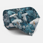 Cravate Unique Mens Accessories Calla Lilies Flower (Roulé)
