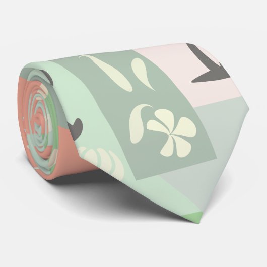 Cravate Unique moderne et élégant Abstrait (Roulé)