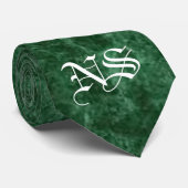 Cravate Unique personalized  ties Men's Monogram tie (Roulé)