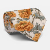 Cravate Unique Valentine Gifts For Boyfriend Peonies Flowe (Roulé)