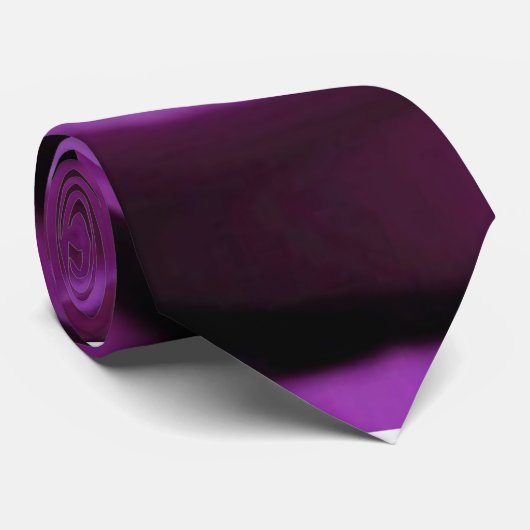 cravate unique violette (Roulé)