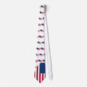 Cravate United states flag - Tie
