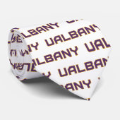 Cravate Université de Albany Wordmark (Roulé)