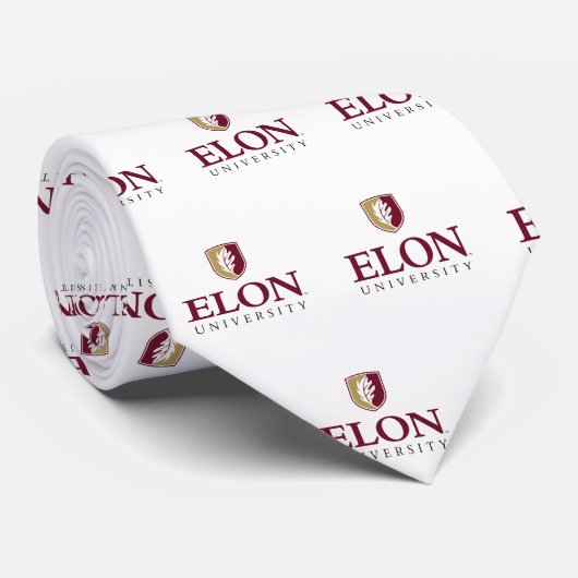 Cravate Université Elon (Roulé)