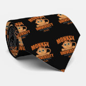 Cravate Université Monkey (Roulé)