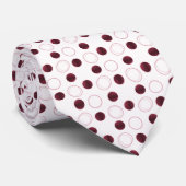 Cravate Uptown Bliss Cravate, Bourgogne (Roulé)