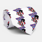 Cravate USA BMX Biker (Roulé)