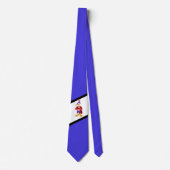 Cravate USA Patriotique Eagle Oncle Sam Necktie (Devant)