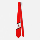 Cravate USA Patriotique Eagle Oncle Sam Necktie (Devant)