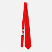 Cravate USA Patriotique Eagle Oncle Sam Necktie (Dos)