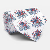 CRAVATE USA Starburst Yin Yang (Roulé)