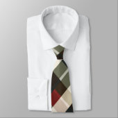 Cravate Vacances Lakeland Terrier Rouge Vert Plat Noël (Attaché)