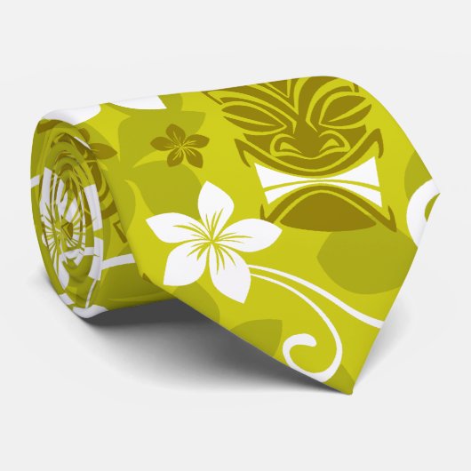 Cravate Vacationing de Tiki (Roulé)