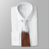 Cravate Vache blanc Brown (Attaché)